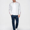 Ombre Clothing meeste lukuga pusa püstkrae ja triipudega - Thumbnail Image 3