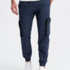 Meeste cargo-stiilis dressipüksid Ombre Clothing - Thumbnail Image 1