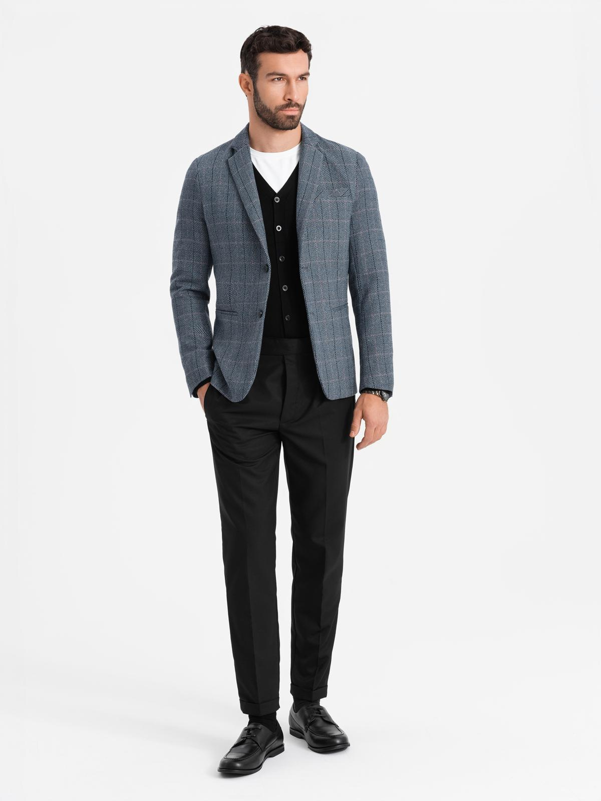 Meeste ruuduline pintsak Ombre Clothing - Image 5