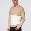 Meeste ülisuur kontrastse plokiga dressipluus Ombre Clothing - Thumbnail Image 4