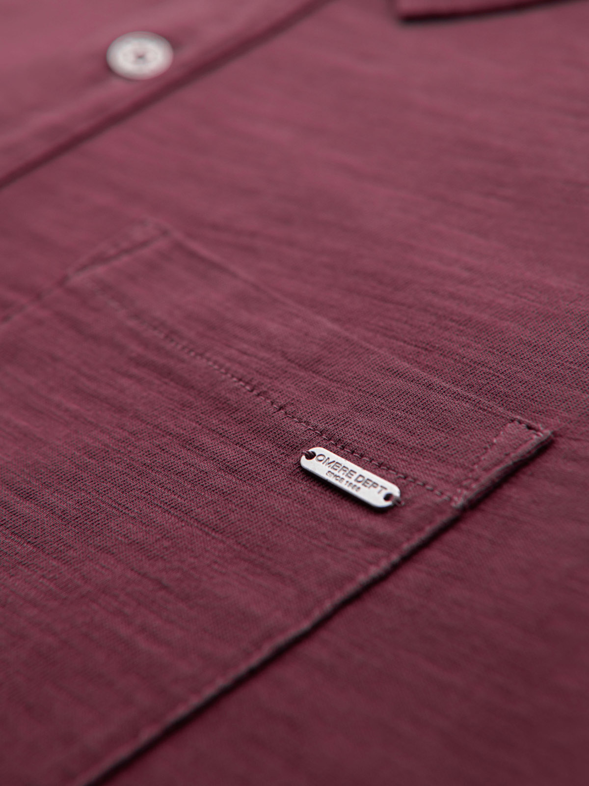 meeste polo t-särk - maroon v6 s1744 - Image 6