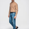 Meeste püstkraega pikkade varrukatega triiksärk Ombre Clothing - Thumbnail Image 32