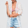 Pikk ažuurne pitskardigan Ombre Clothing - Thumbnail Image 5