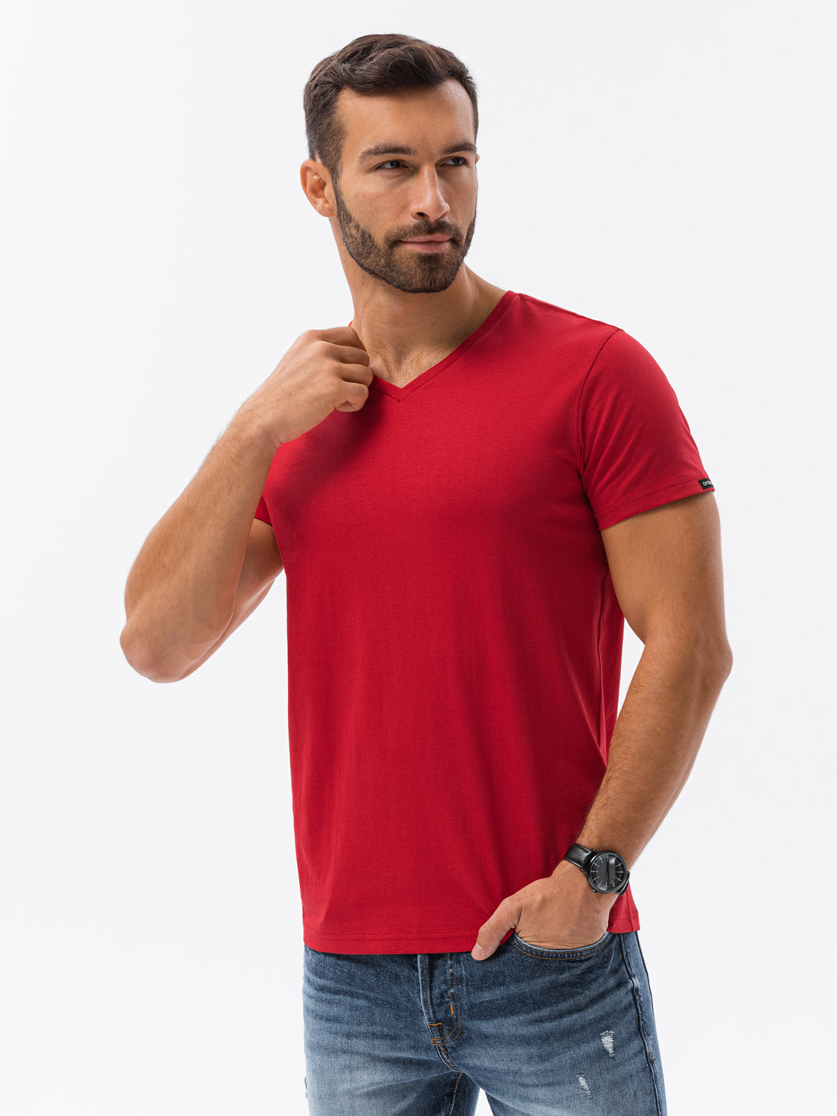 tavaline t-särk s1369 - must - Image 9