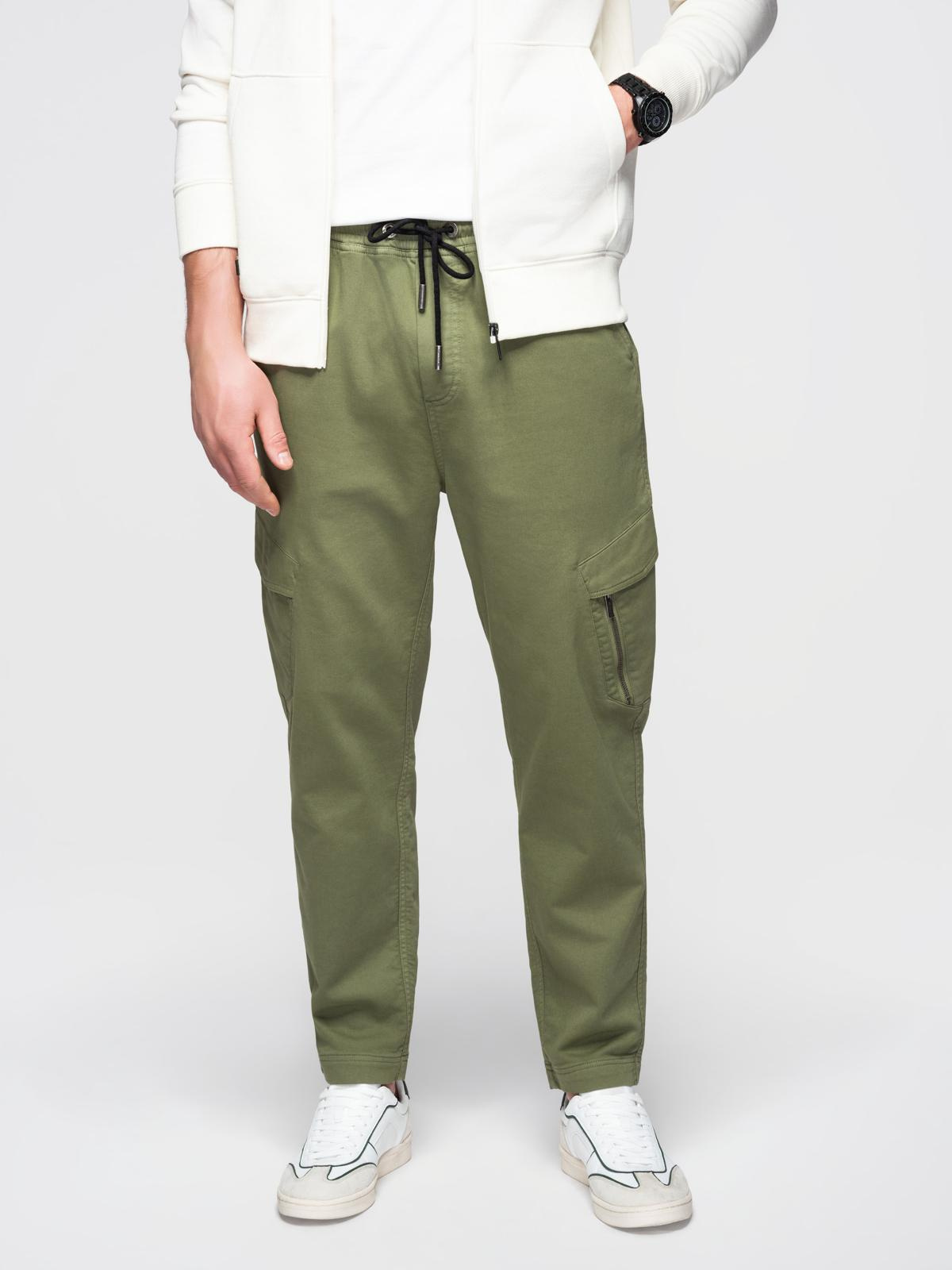 Ombre Clothing meeste cargopüksid elastse vöökohaga - Image 14