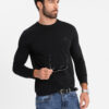 Meeste pikkade varrukatega puuvillane särk Ombre Clothing - Thumbnail Image 3