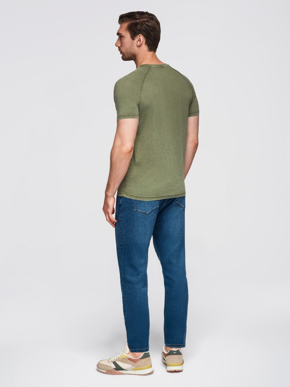 Ombre Clothing meeste nööpidega Henley T-särk - Image 27