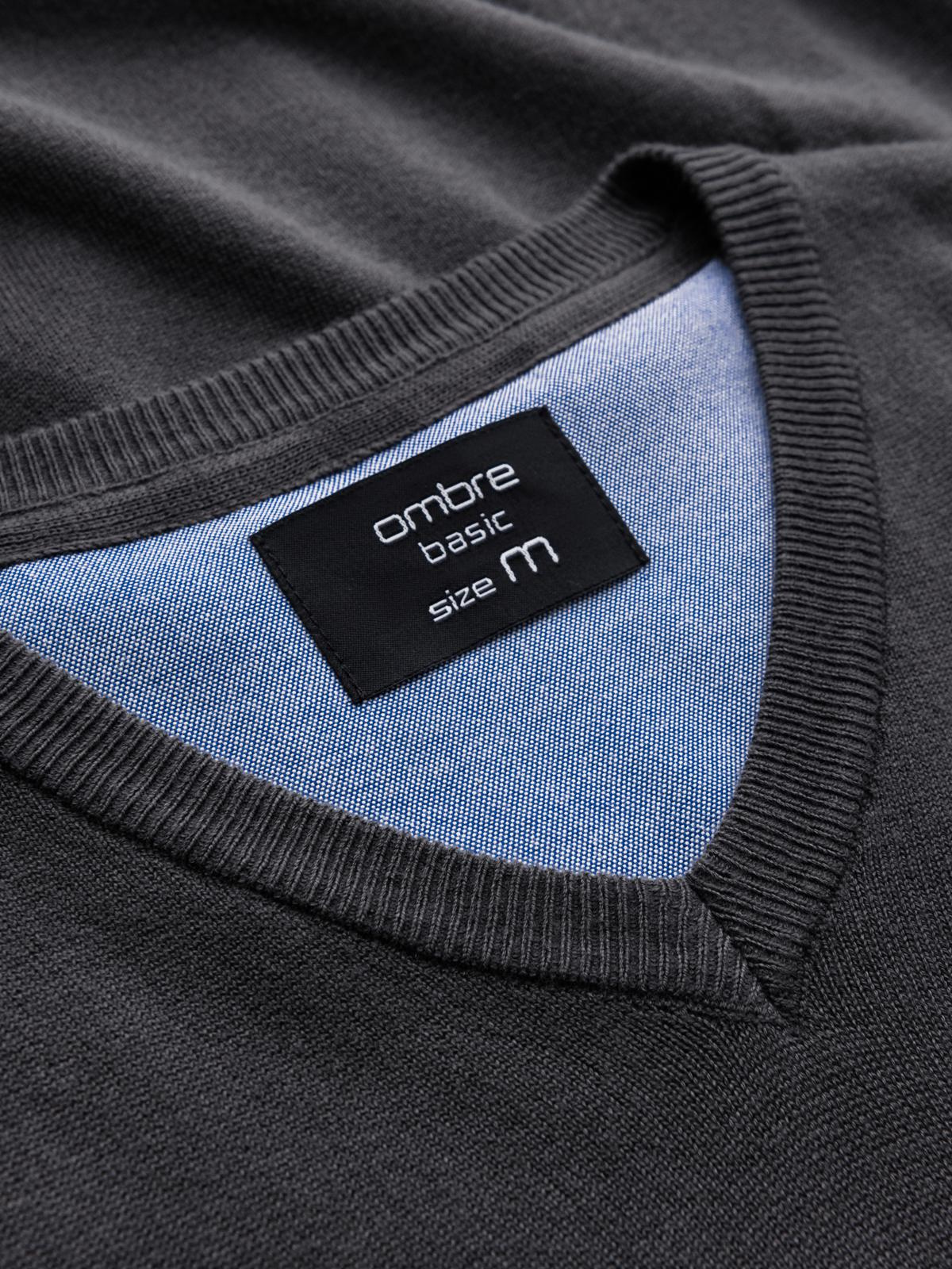 Ombre Clothing meeste V-kaelusega kampsun - Image 29
