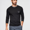 Ombre Clothing meeste pika varrukaga puuvillane särk - Thumbnail Image 20