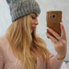 Naiste kootud talvemüts fliisvoodriga Kesi - Thumbnail Image 2