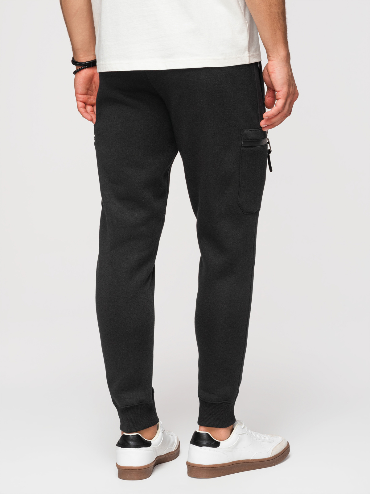 Meeste dressipüksid lukuga taskutega Ombre Clothing - Image 4
