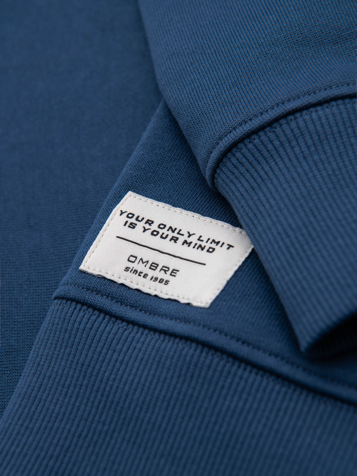 Meeste puuvillane dressipluus ümara kaelusega Ombre Clothing - Image 28
