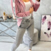 Lukuga veluurist naiste kapuutsiga dressipluus Kesi - Thumbnail Image 5