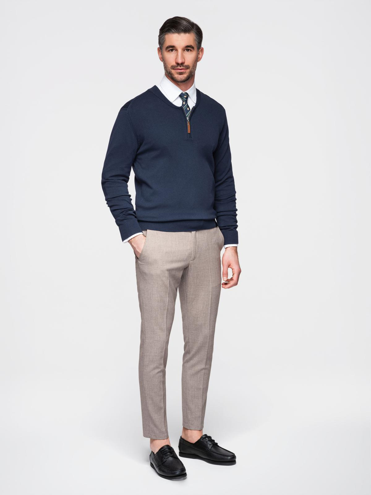 Ombre Clothing meeste kampsun lühikese tõmblukuga - Image 26