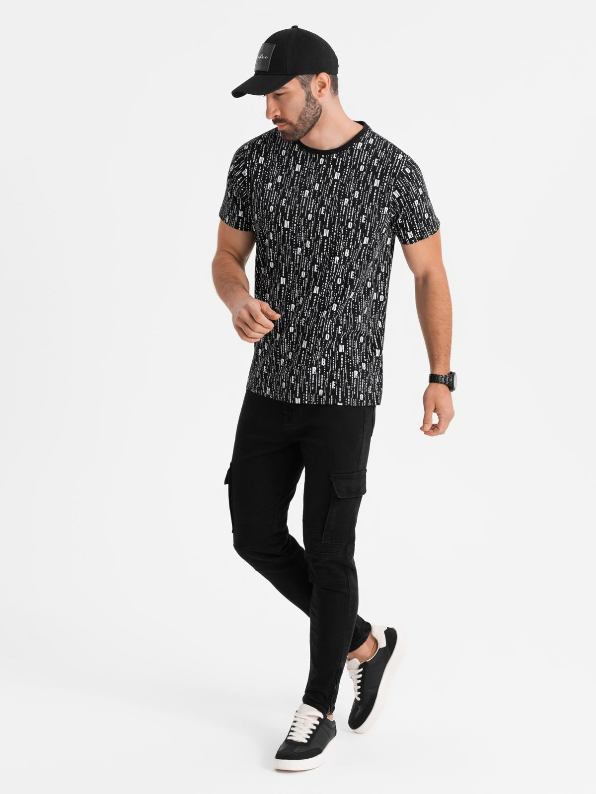 Meeste T-särk Ombre Clothing mustriga - Image 10