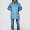 Ombre Clothing meeste kapuutsiga talvejope - Thumbnail Image 4
