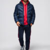 Meeste kapuutsiga tepitud pikem jope Ombre Clothing - Thumbnail Image 38