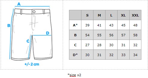 meeste vabaaja lühikesed püksid - sinine w243 - Image 6