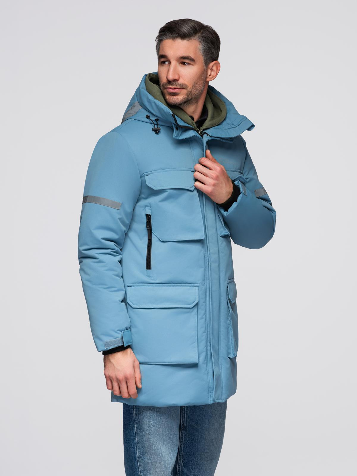 Ombre Clothing meeste kapuutsiga talvejope - Image 33
