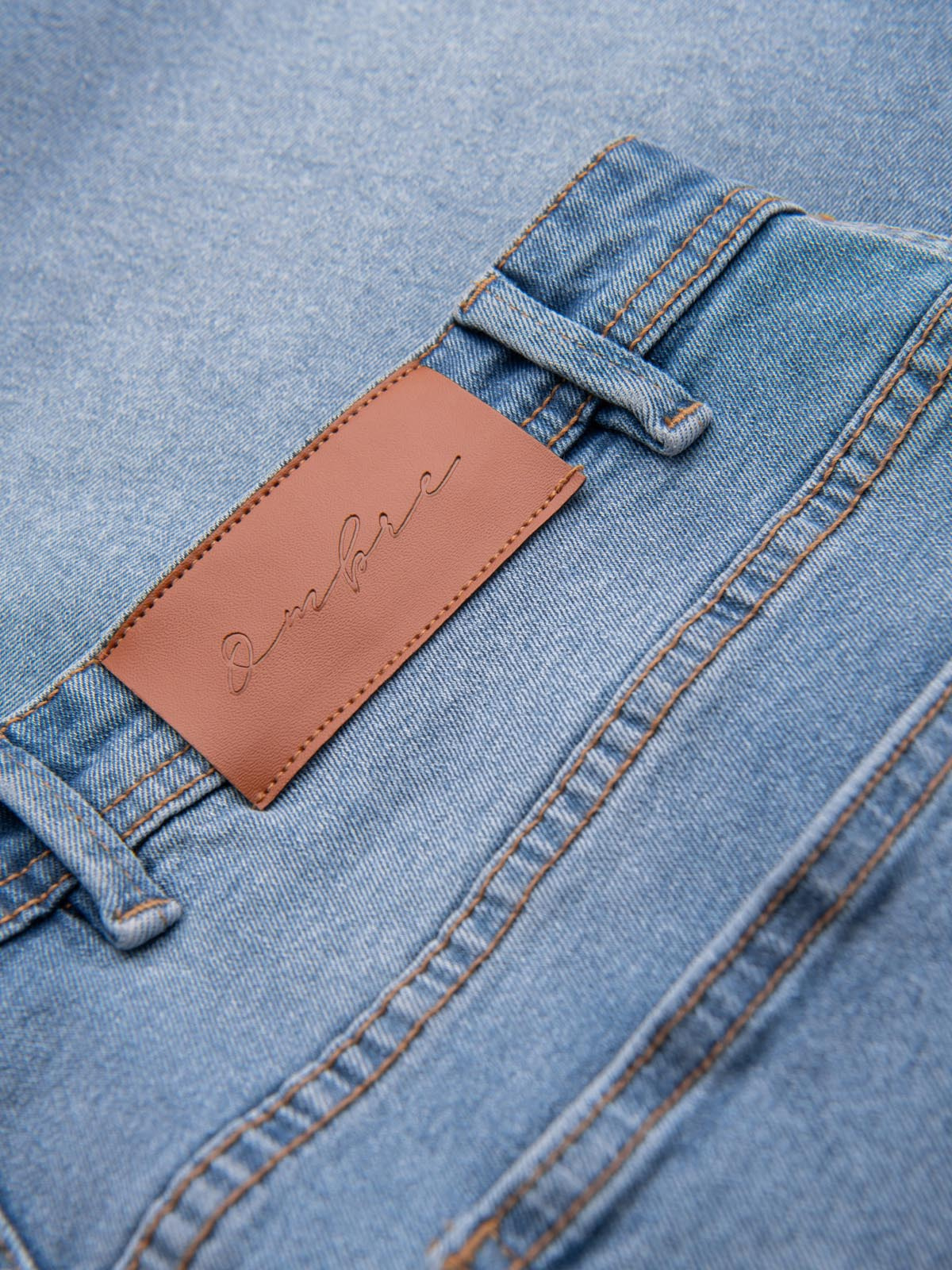 Ombre Clothing meeste lühikesed teksapüksid - Image 20
