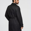 Elegantne kaherealine meeste SLIM FIT trenšmantel vööga - beež V1 OM-COLC-0146 - Thumbnail Image 20
