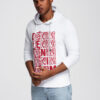 Ombre Clothing meeste kapuutsiga dressipluus trükisega - Thumbnail Image 4