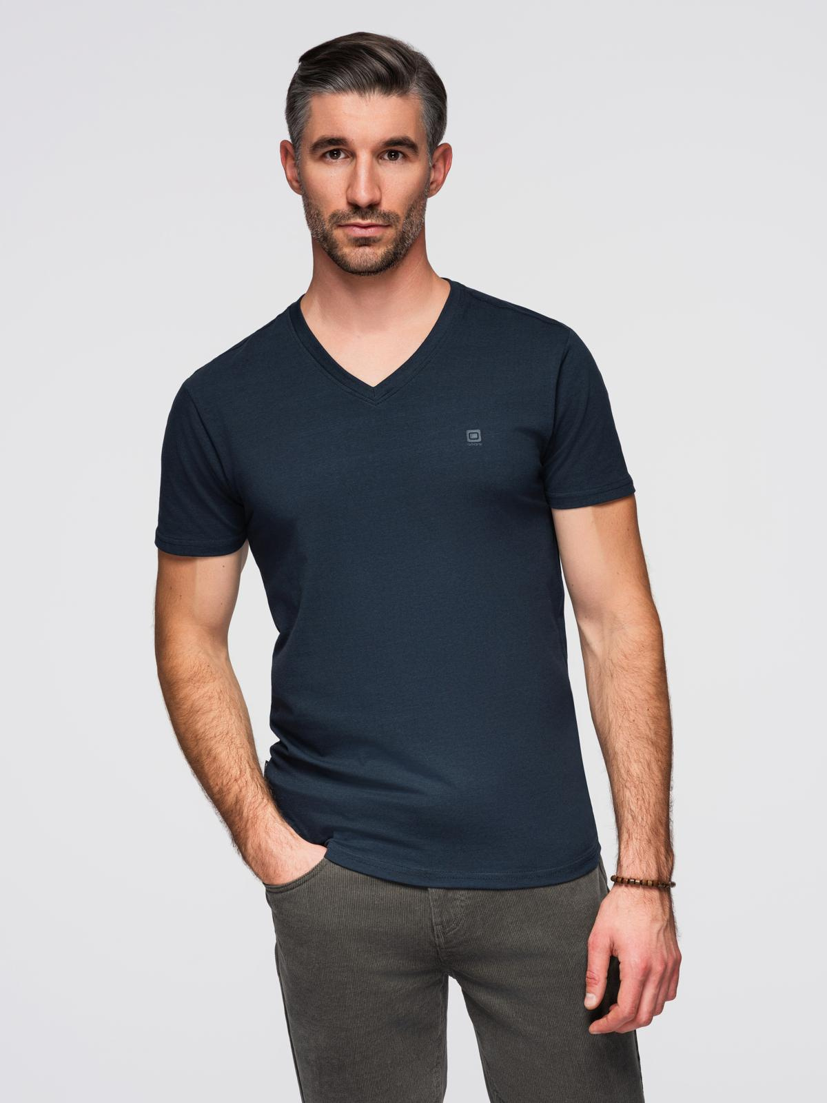 Meeste V-kaelusega T-särk Ombre Clothing - Image 12