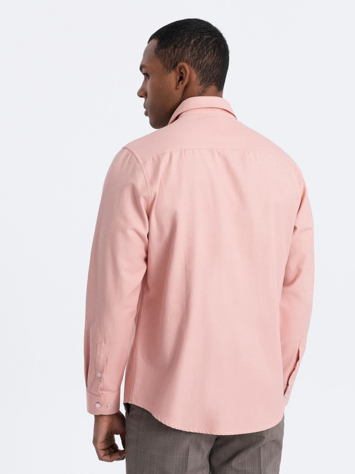 Meeste rinnataskuga triiksärk Ombre Clothing Regular Fit - Image 25