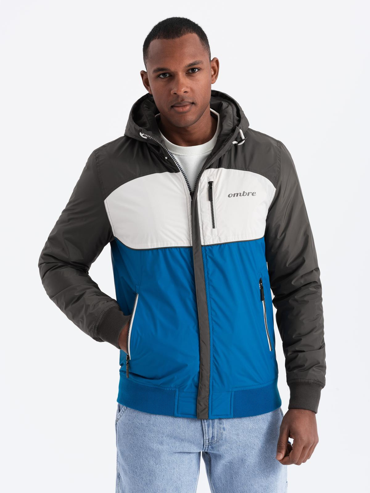 Ombre Clothing meeste kapuutsiga üleminekujope - Image 10