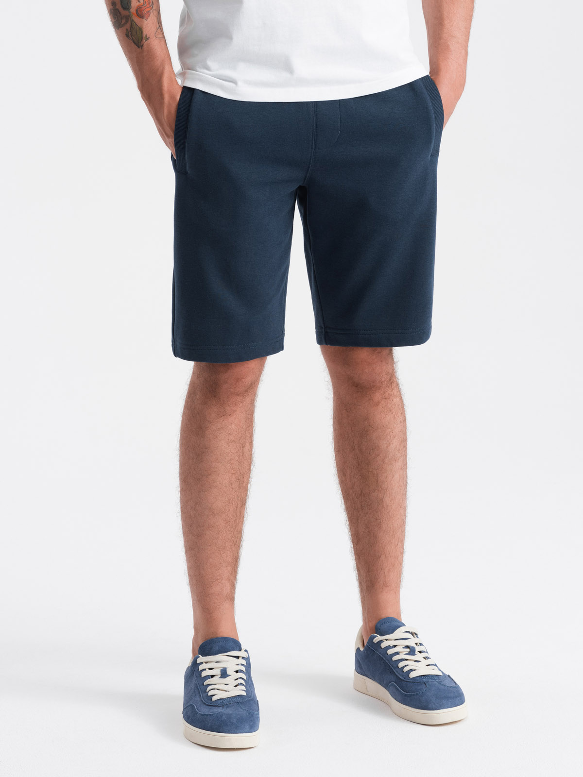 Meeste puuvillased dressilühikesed püksid Ombre Clothing - Image 1