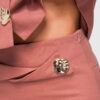 Ombre Clothing kõrge piha ja asümmeetrilise voldiga miniseelik - Thumbnail Image 9