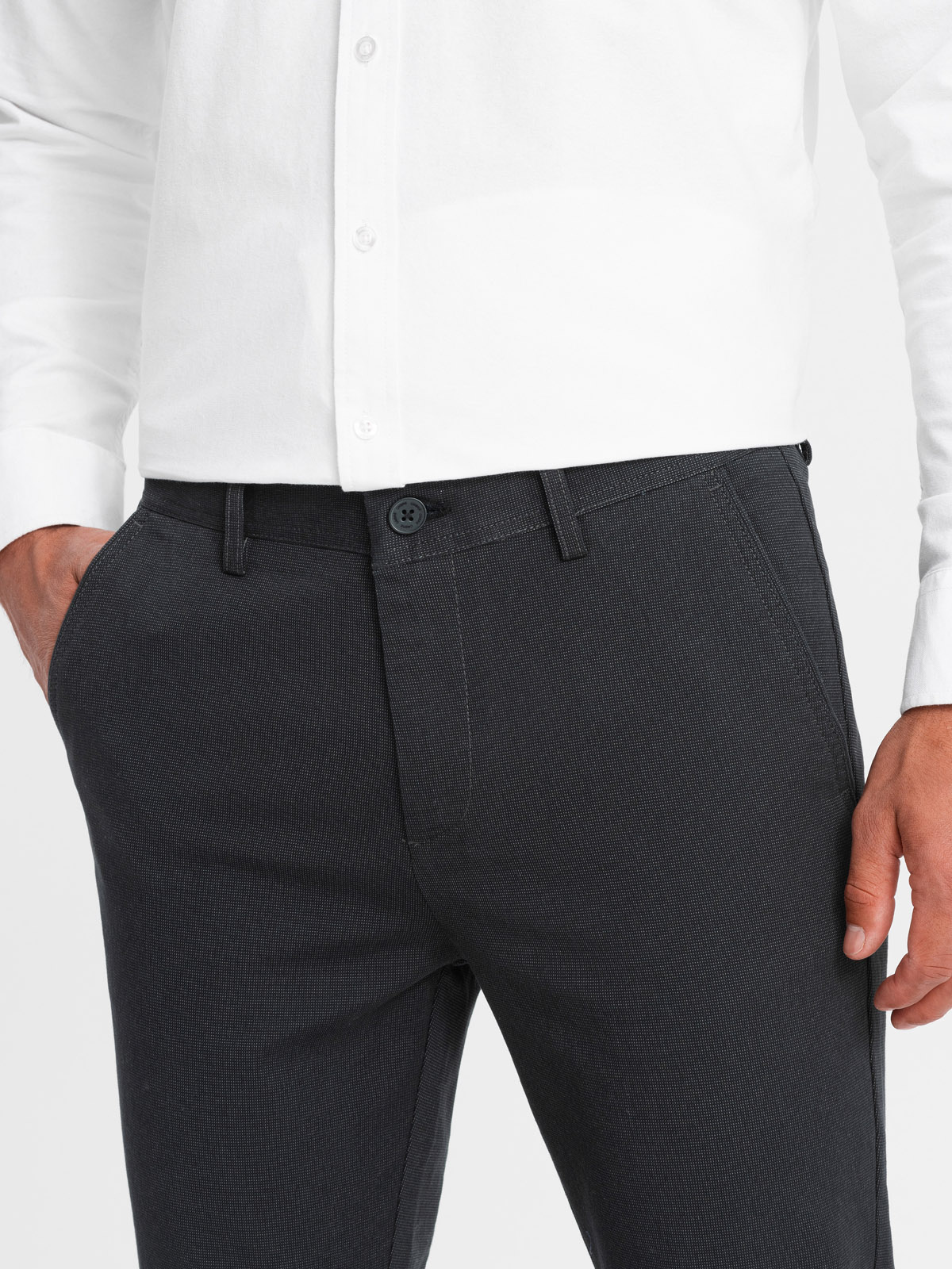 Klassikalised meeste chinopüksid Ombre Clothing - Image 29