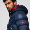 Meeste kapuutsiga tepitud pikem jope Ombre Clothing - Thumbnail Image 41