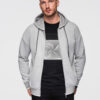 Ombre Clothing meeste lukuga kapuutsiga dressipluus - Thumbnail Image 21