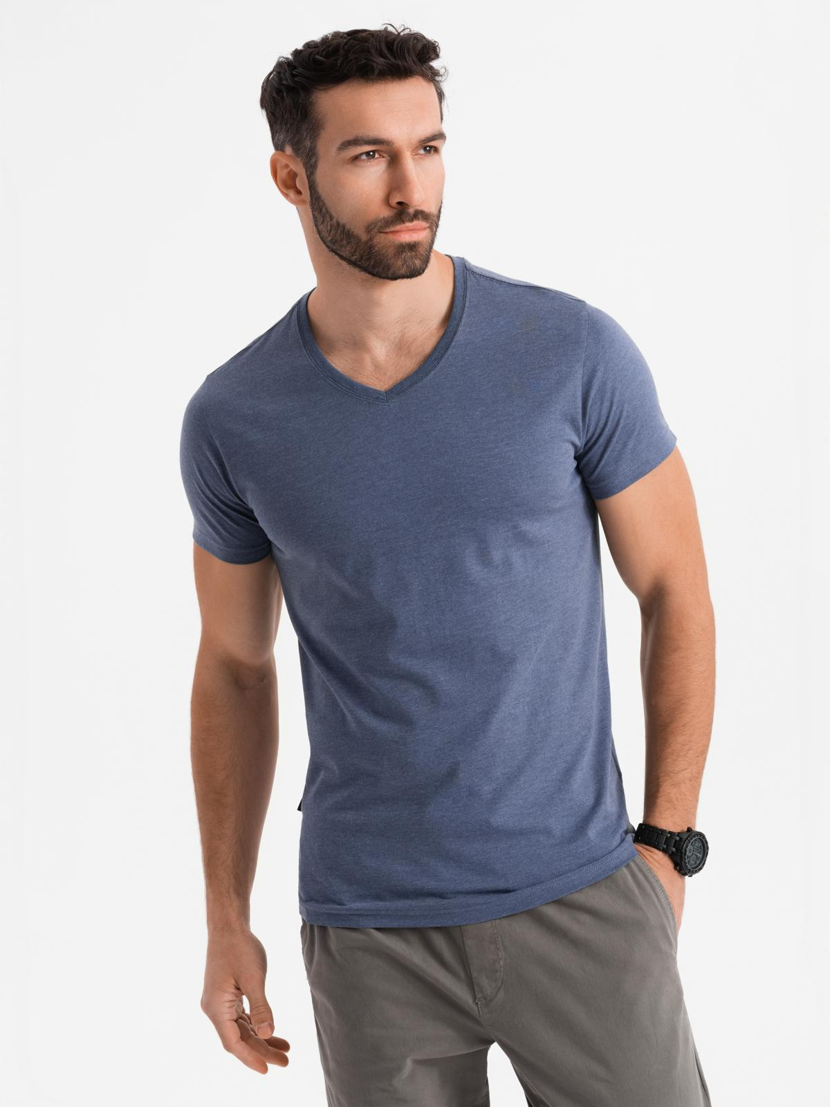 Ombre Clothing meeste V-kaelusega T-särk - Image 78