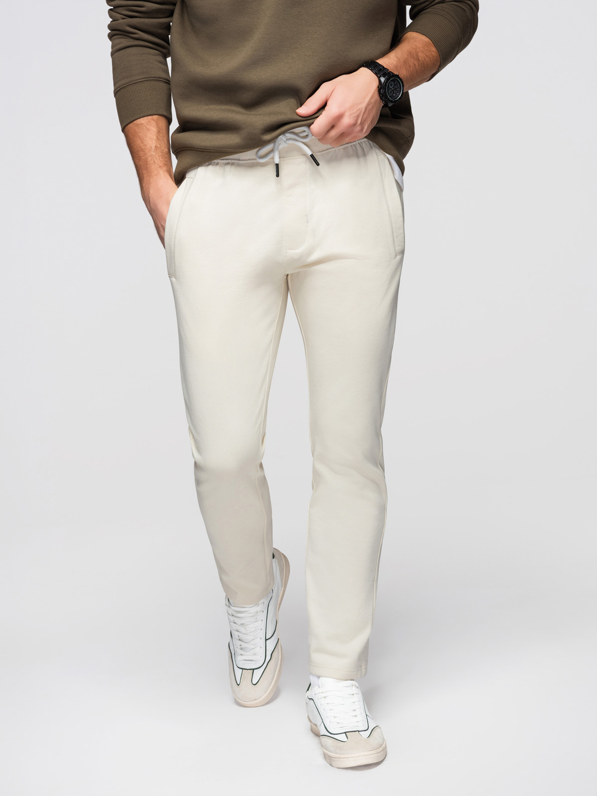 Meeste puuvillased dressipüksid Ombre Clothing - Image 73