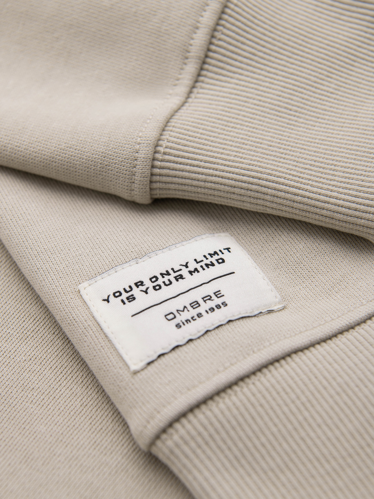 Meeste puuvillane dressipluus ümara kaelusega Ombre Clothing - Image 7