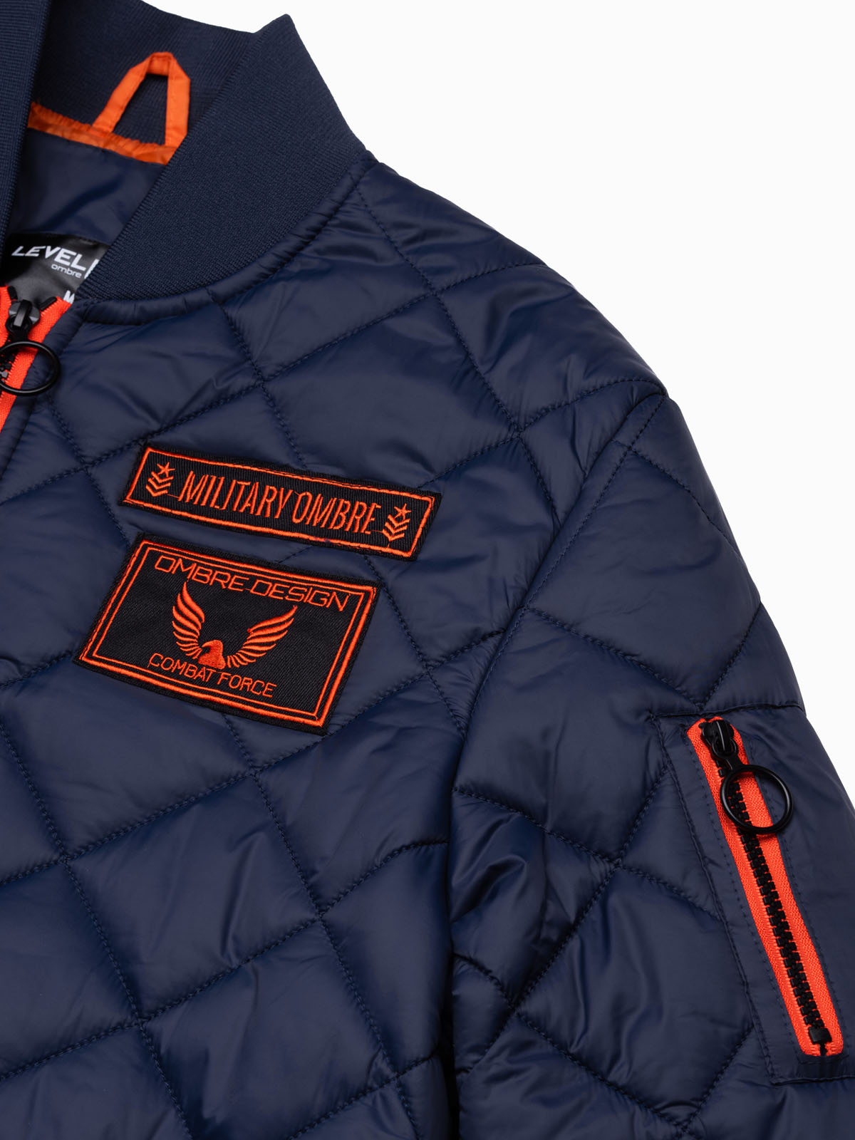 Meeste tepitud bomber-jope Ombre Clothing - Image 7