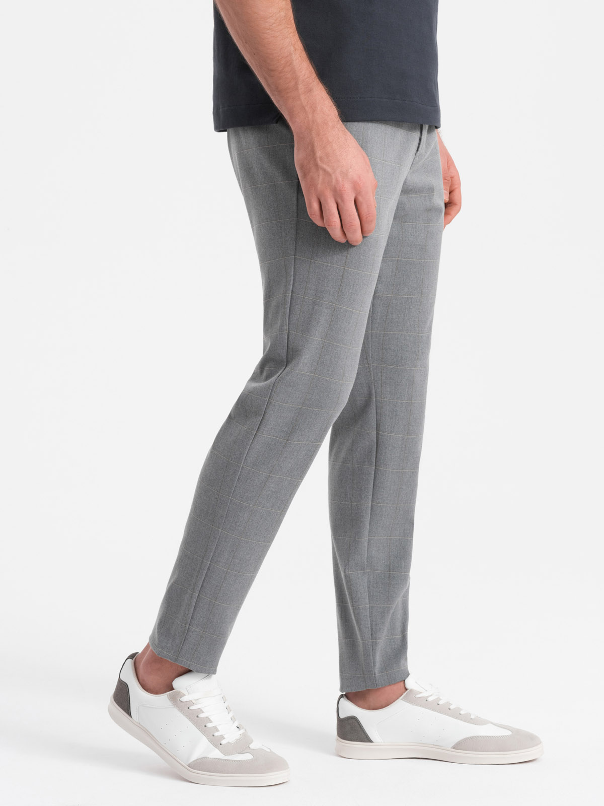 Ombre Clothing meeste ruudulised viigipüksid - Image 20