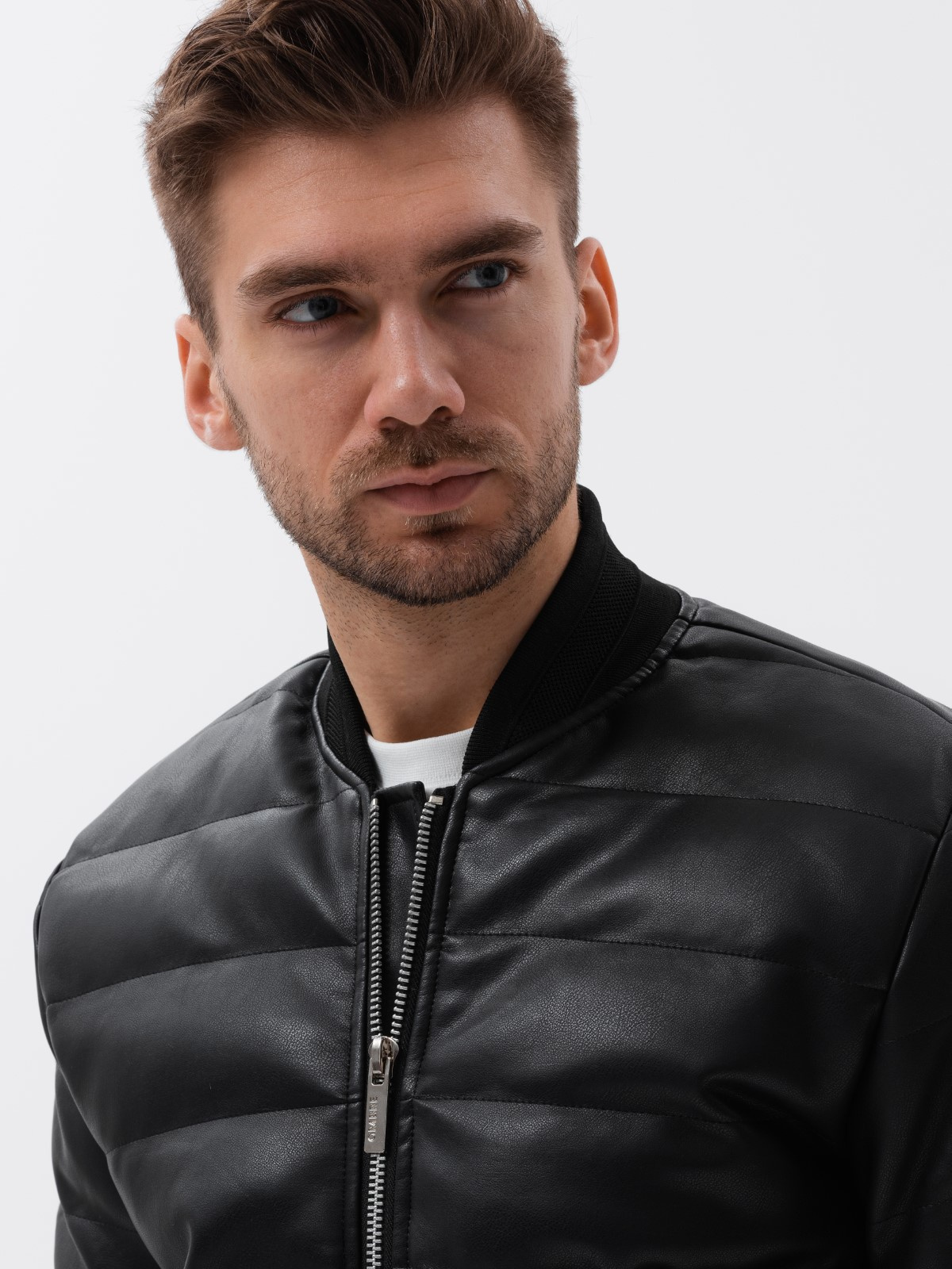 Meeste tepitud bomber-jope Ombre Clothing - Image 4