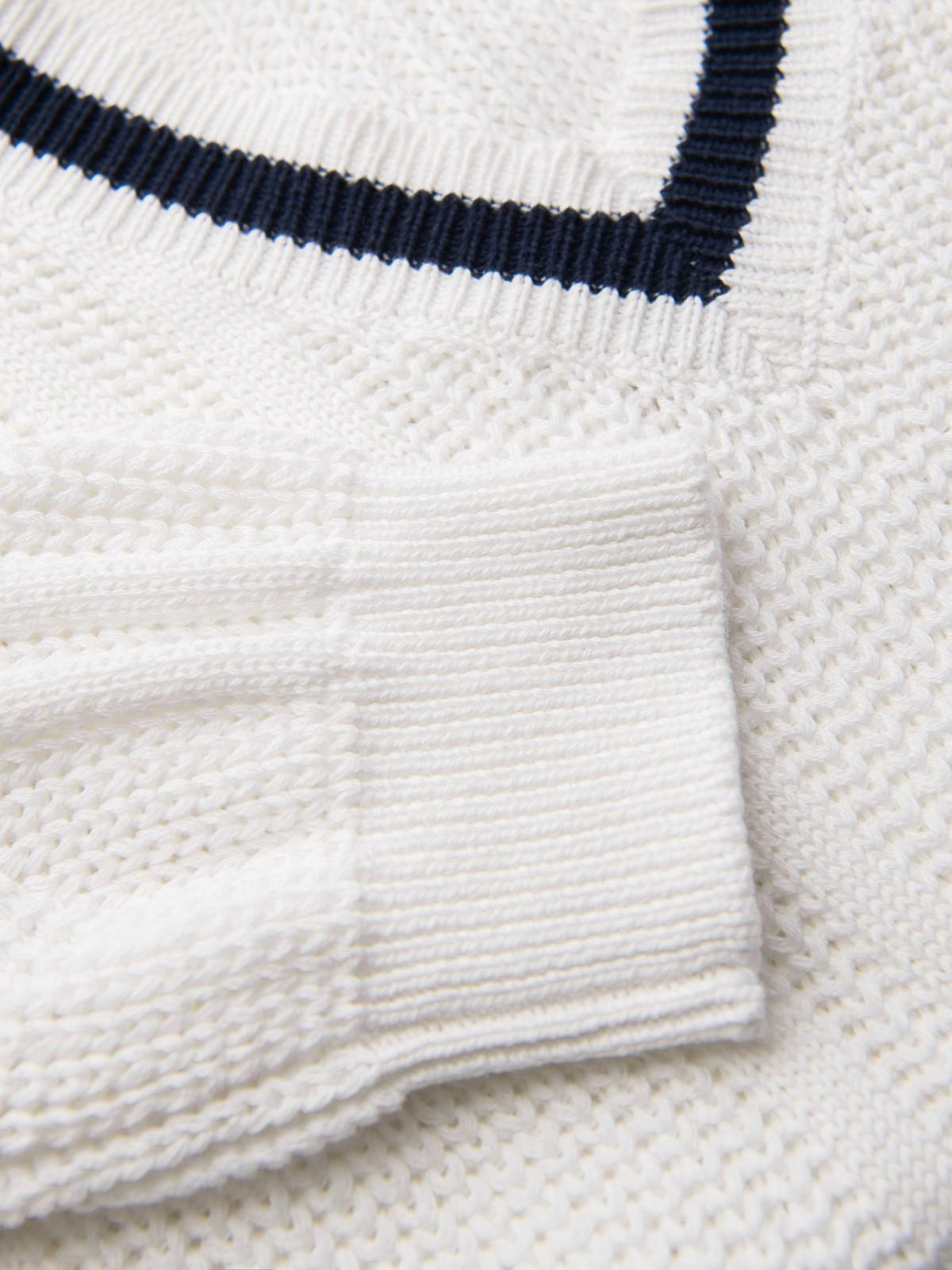 Meeste V-kaelusega kootud kampsun Ombre Clothing - Image 7