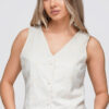 Ombre tikandiga naiste vest - Thumbnail Image 10