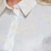 Lühike tikandiga naiste särk Ombre Clothing - Thumbnail Image 2