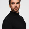 Ombre Clothing meeste kootud rullkaelusega kampsun - Thumbnail Image 9