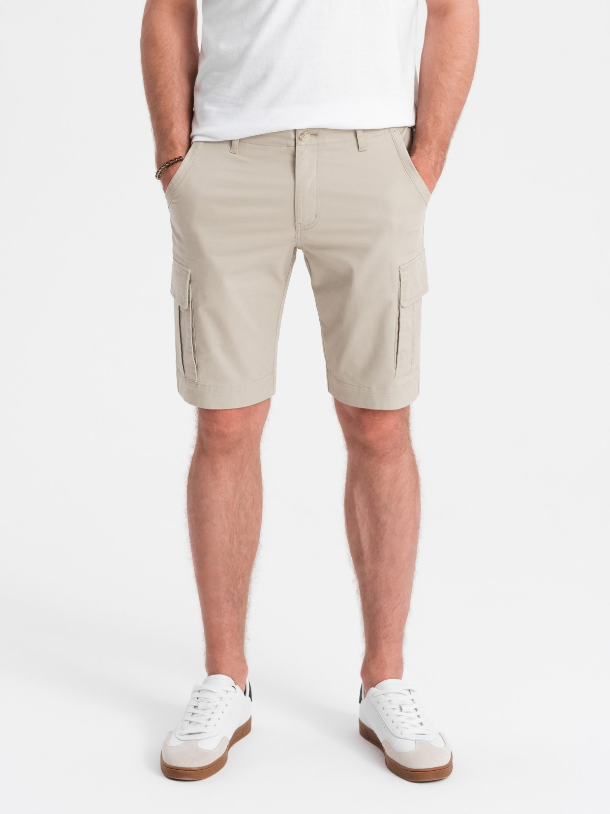 Ombre Clothing meeste cargolõikega lühikesed püksid - Image 55