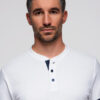 Meeste püstkrae ja nööpidega polosärk Ombre Clothing - Thumbnail Image 63