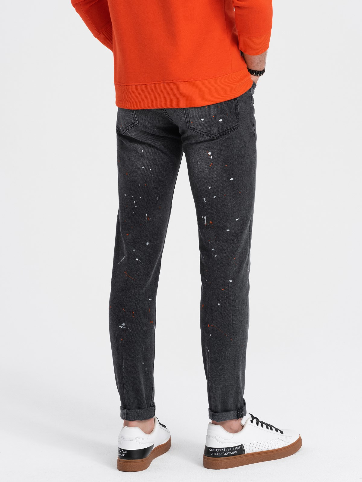 Meeste skinny fit teksad Ombre Clothing - Image 5