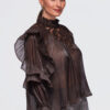 Ombre Clothing naiste pluus satside ja pitsdetailiga - Thumbnail Image 11