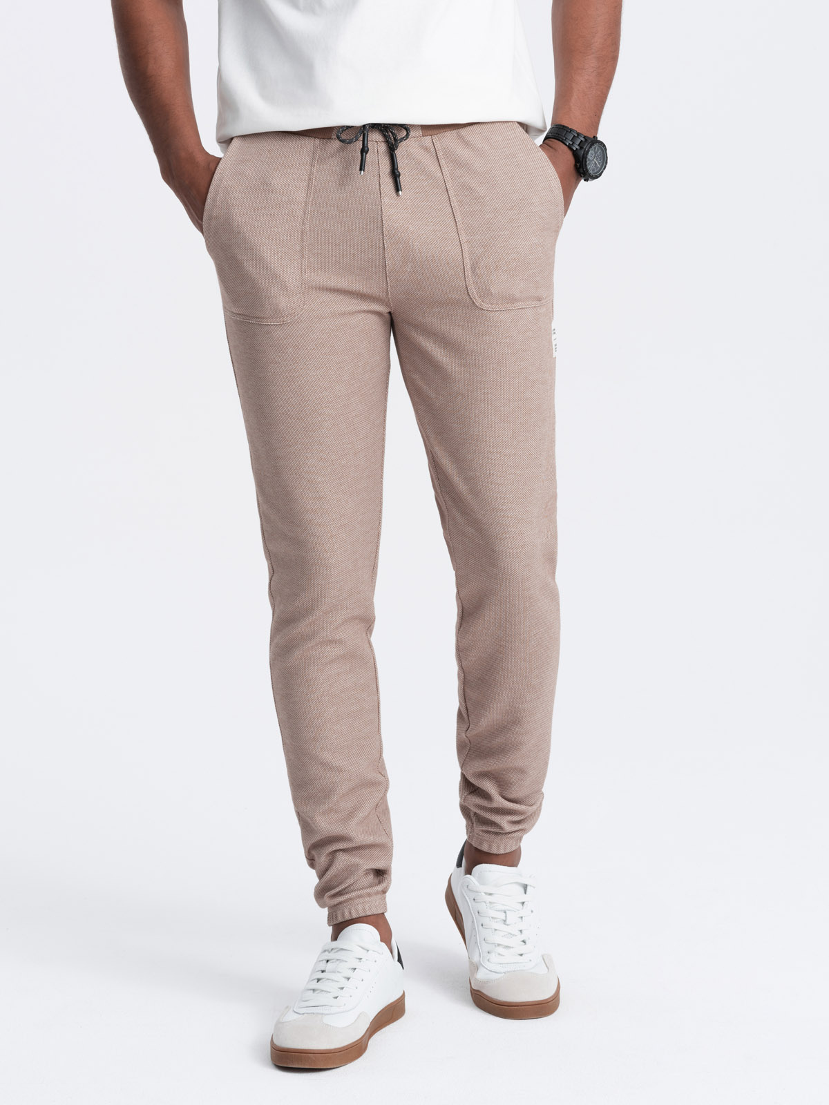 Meeste struktuurse koega dressipüksid Ombre Clothing - Image 11