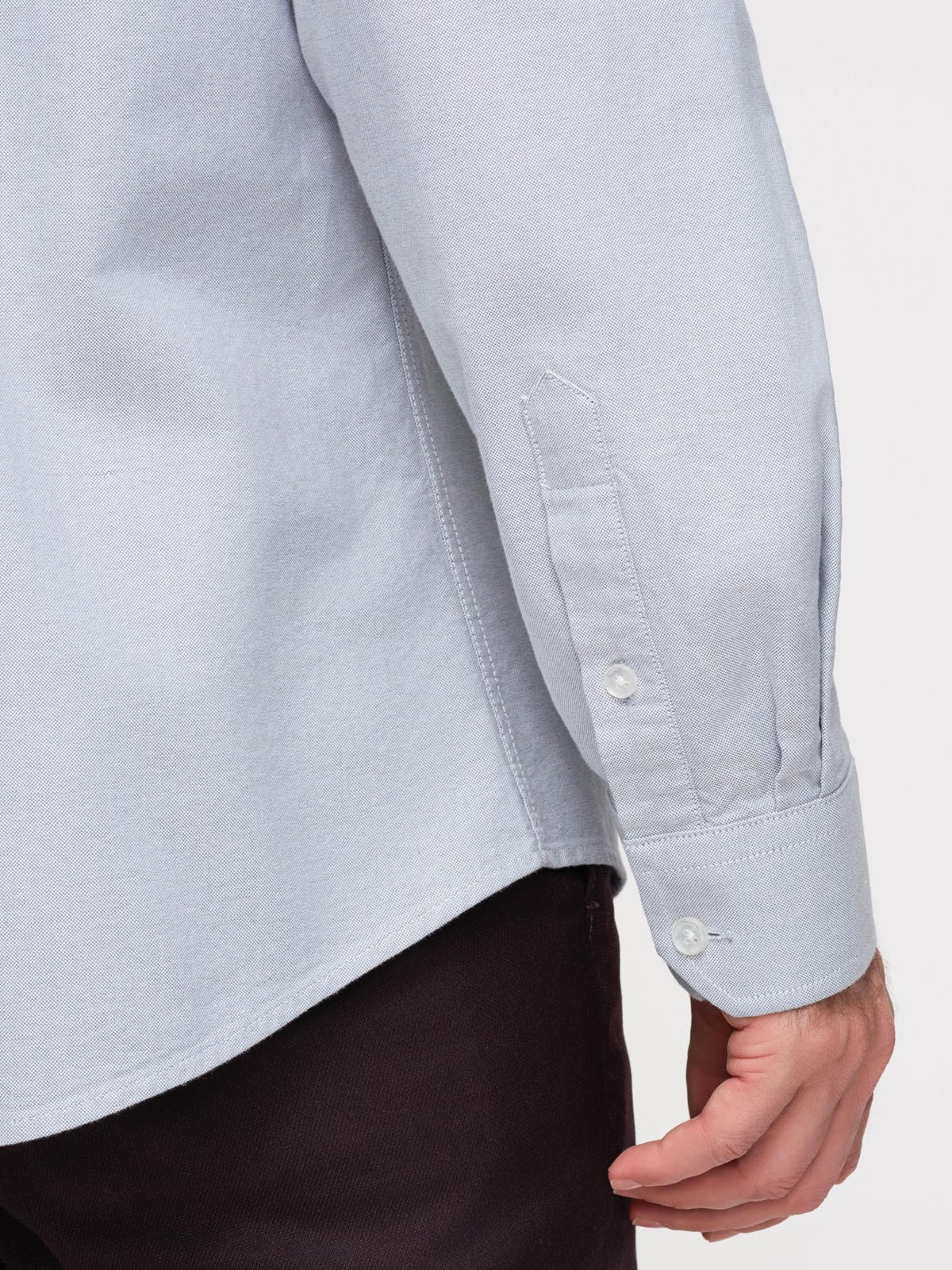 Meeste pikkade käistega triiksärk Ombre Clothing - Image 5